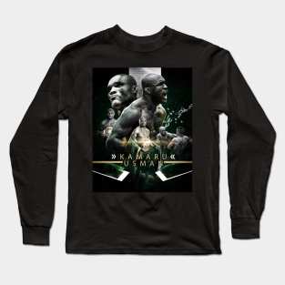 Kamaru Usman 'The Nigerian Nightmare' Long Sleeve T-Shirt